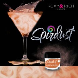 Roxy and Rich Metalická barva do nápojů Spirdust karamelová 1,5 g