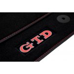 Koberce textilní SiRN VW Golf GTD Golf 7, 2012 - 2018 | Zboží Auto