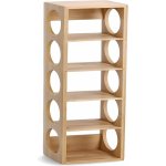 Zeller Present Stojan na víno Bamboo, 53 × 12,5 × 13,5 cm, 5 ks 13565 – HobbyKompas.cz
