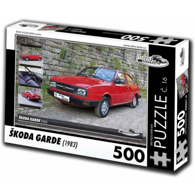 Retro-Auta Škoda Garde 1983 500 dílků – Hledejceny.cz