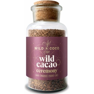 Wild & Coco Bio ceremoniální kakao 190 g – Zboží Dáma