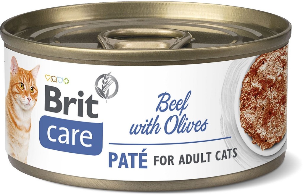 Brit Care Cat Beef Paté with Olives 70 g