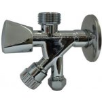 Steno Kombinovaný ventil 1/2"x3/8"x3/4" s růžicí 1109 – Hledejceny.cz