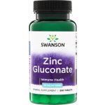 Swanson Zinc Gluconate 30 mg 250 tablet – Hledejceny.cz