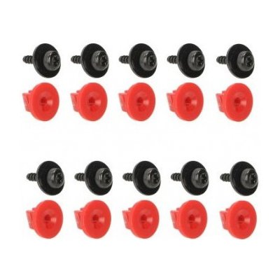 Sada šroubů pod motor FORD,VOLVO kompletní 20 ks (10x šroub, 10x plastová podložka) | Zboží Auto