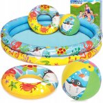 Bestway 51124 Nemo set (bazén+míč+kruh) 122x20cm – Hledejceny.cz