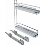 Kesseböhmer výsuvný koš Arena Style 150 mm chrom – Zboží Dáma