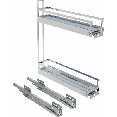 Kesseböhmer výsuvný koš Arena Style 150 mm chrom – Zboží Dáma