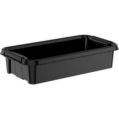 Siguro Pro Box Recycled Underbed 31 l 39,5 x 17,5 x 72 cm černý