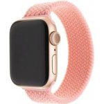 FIXED Nylon Strap na Apple Watch 42/44/45mm S růžový FIXENST-434-S-PI – Zboží Mobilmania