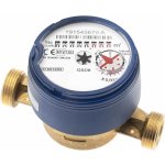 GEOS AGT Vodoměr s osmimístným počítadlem suchoběžný s antimagnetickou úpravou GSDM8/SV 1/2" – HobbyKompas.cz