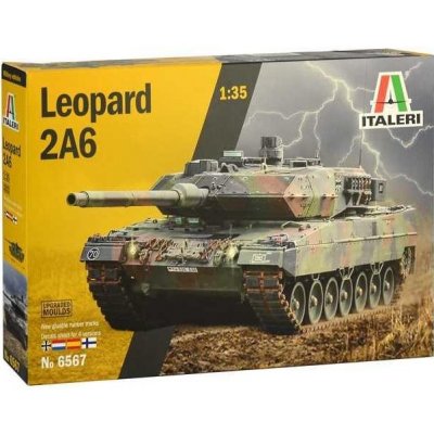 Italeri Leopard 2A6 6567 1:35 – Zbozi.Blesk.cz