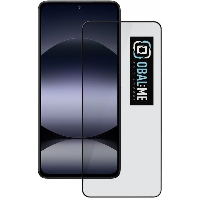 Obal:Me tvrzené sklo 5D pro Xiaomi Redmi Note 14 4G-5G-14S-Poco M7 Pro 5G Black 136824 – Zboží Živě