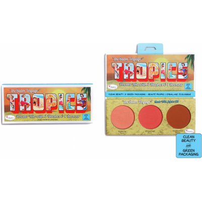 The Balm Tropics paletka make-upu na obličej 8,5 g