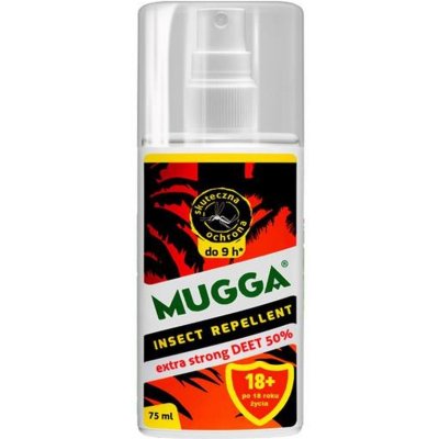 Mugga 50% Přípravek proti hmyzu 75 ml – Zboží Mobilmania