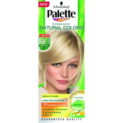 Pallete Permanent Natural Colors C 100 Skandinavska Blond Heureka Cz