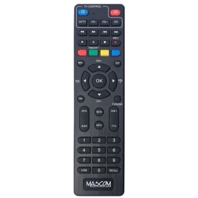 Dálkový ovladač MASCOM MC720T2 HD, MC721T2, MC820T2 – Hledejceny.cz