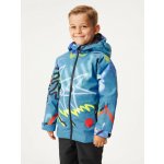 unuo Dětská zimní bunda Polar Kobaltová Fantazie – Zboží Mobilmania