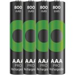 GP ReCyko Pro AAA 800mAh 4ks 1032124080 – Zbozi.Blesk.cz