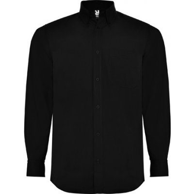 pánská košile s dlouhým rukávem Aifos, Roly 01-černá – Zboží Mobilmania