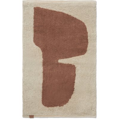 Ferm Living Parchment béžová hnědá 50 x 70 cm – Sleviste.cz