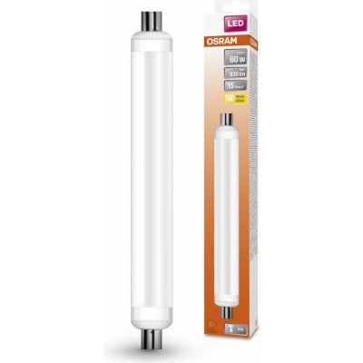 Osram Trubicová LED žárovka S19 9 W, 2 700 K, 830 lm 4099854059674 – Zboží Mobilmania