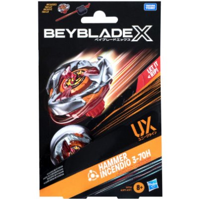 Beyblade X Hammer Incendio 3-70H Starter Pack Set – Zboží Mobilmania