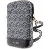 Baterie pro bezdrátové telefony Guess PU G Cube Walltet Phone Bag Zipper Black