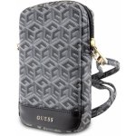 Guess PU G Cube Walltet Phone Bag Zipper Black – Zboží Živě