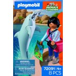 PLAYMOBIL 72091 Zoo: Delfín a návštěvnice – Zbozi.Blesk.cz