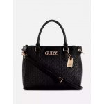 Guess dámská kabelka Zakaria Satchel černá – Hledejceny.cz