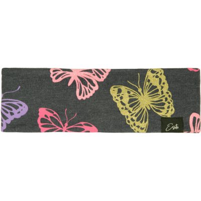 ESITO Čelenka HLADKÁ Butterfly šedá – Zboží Dáma