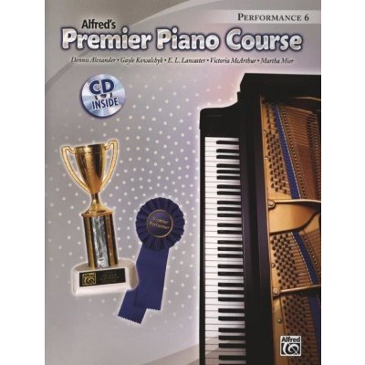 Alfred's Premier Piano Course: Performance Book 6 noty na klavír+audio