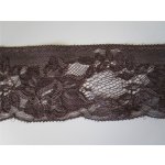 Silonová krajka 70mm-tmavě hnědá – Zboží Mobilmania