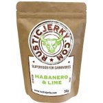 Rustic Jerky Sušené hovězí maso Habanero & Lime 50 g – Hledejceny.cz