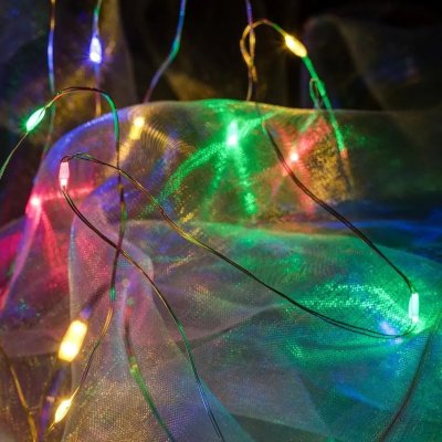 DecoLED LED světelný řetěz na baterie barevný 20 diod 2,3 m – Hledejceny.cz