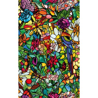 D-c-fix 346-0647 Samolepící folie/samolepící tapeta vitráž, rozměr 45cm x 200cm – Zboží Dáma