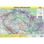 Česká republika - mapa A4 lamino – Hledejceny.cz