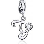 P&J Jewellery Stříbrný visací přívěsek Visací písmenka SB73 A – Zboží Mobilmania