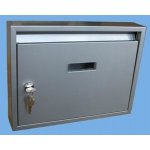 G21 Schránka poštovní paneláková 325x240x60 mm šedá bez děr G21-63921673 – Zbozi.Blesk.cz