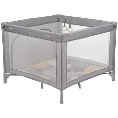 KikkaBoo Hrací ohrádka Enjoy Grey Cat – Hledejceny.cz