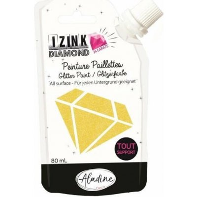 IINK Diamond Diamantová barva 24 Carats žlutá 80 ml – Zboží Dáma