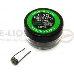 Fused clapton coil SS 316L 28GA*2+30GA 0,5ohm 10ks – Zboží Dáma