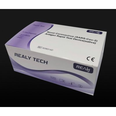 Hangzhou Realy Tech Novel Coronavirus SARS-Cov-2 Antigen Rapid Test Device saliva 500 ks – Zboží Mobilmania