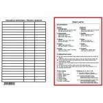 Tempo Podložka s nápovědou český jazyk A5 lamino – Zboží Dáma