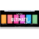 NYX Professional Makeup Ultimate Edit Petite Shadow paletka očních stínů 02 Brights 6x1,2 g – Hledejceny.cz