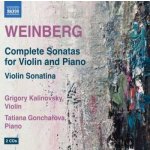 Mieczysław Weinberg - Weinberg, Complete Sonatas for Violin and Piano, Violin Sonatina CD – Hledejceny.cz