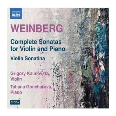 Mieczysław Weinberg - Weinberg, Complete Sonatas for Violin and Piano, Violin Sonatina CD – Hledejceny.cz