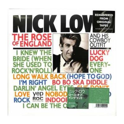 Nick Lowe And His Cowboy Outfit - The Rose Of England LP