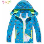 Chlapecká jarní/ podzimní bunda - KUGO B2838, světle modrá Barva: Modrá světle, Velikost: 98 – Zboží Mobilmania